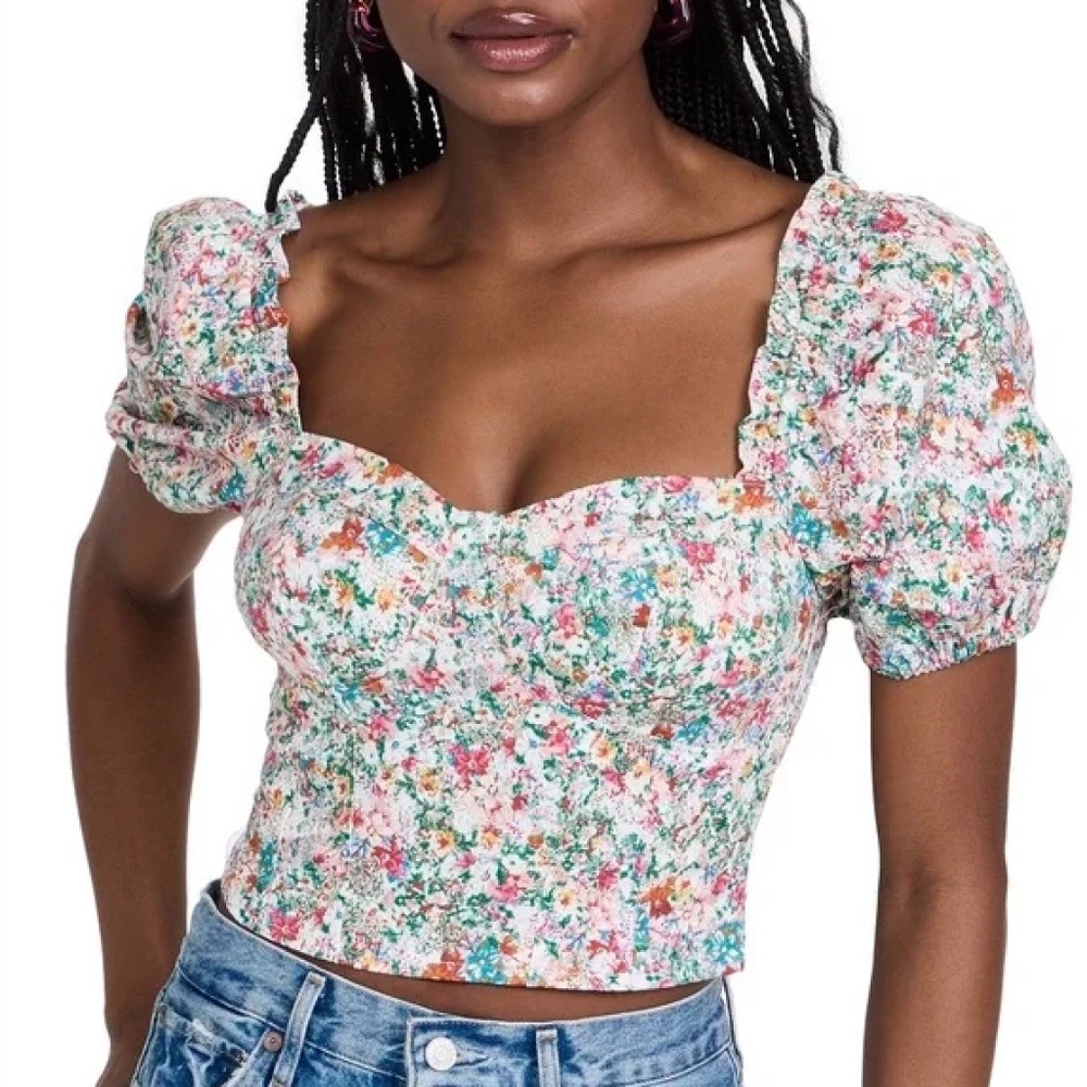 ASTR the Label Floral Top